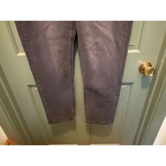 American Eagle Women's Size 12 Gray High Rise Denim Stretch Curvy Mom Jeans - Picture 4 of 11